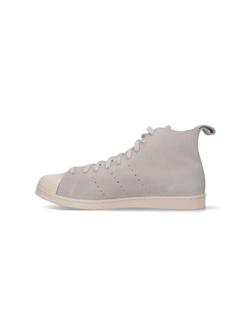 Adidas X Wales Bonner "Superstar Hi" Sneakers Grey