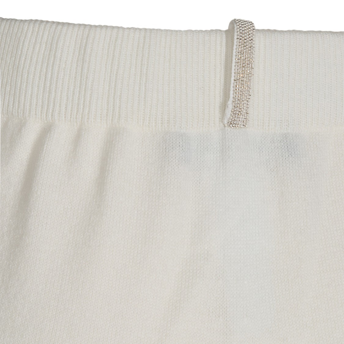 Fabiana Filippi High-Waist Ribbed Cuff Relaxed-Fit Sweatpants