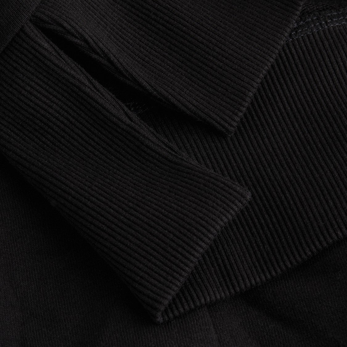 Calvin Klein Black Cotton Blend Hoodie