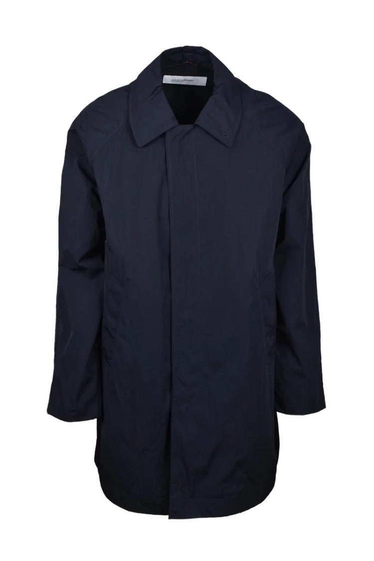 Adhoconcept Waterproof Overcoat - Multicolor