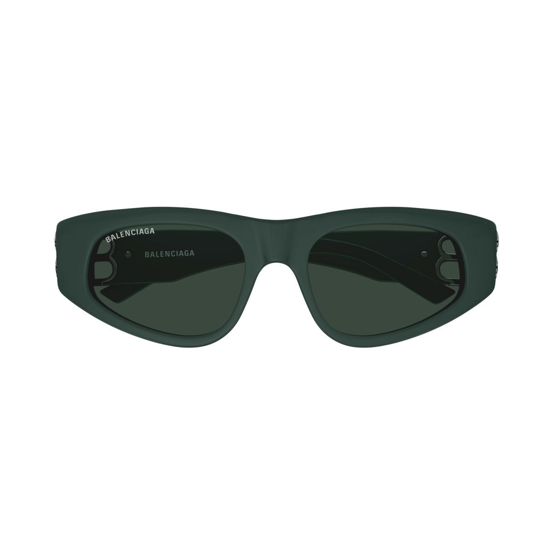 Balenciaga Bb0095s Narrow Rectangular Frame Sunglasses