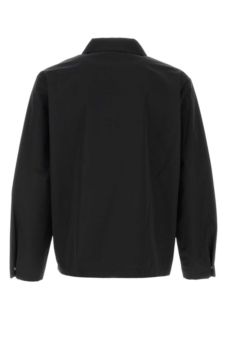 A.P.C. Black Polyester Blend Regis Jacket