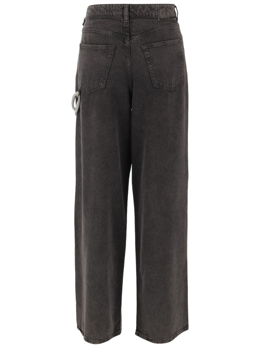 Pinko Lauryn Lyocell And Cotton Trousers