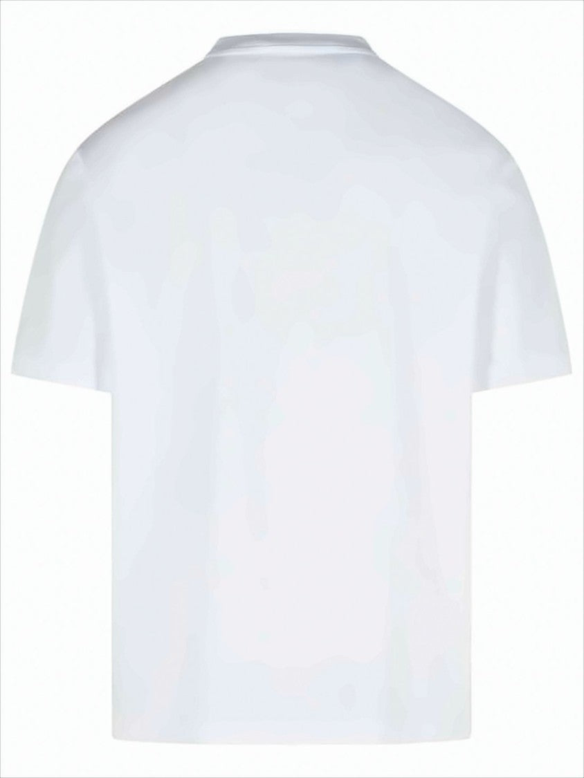 Versace Short-Sleeve T-Shirt With Bold Graphic Logo And Relaxed Fit