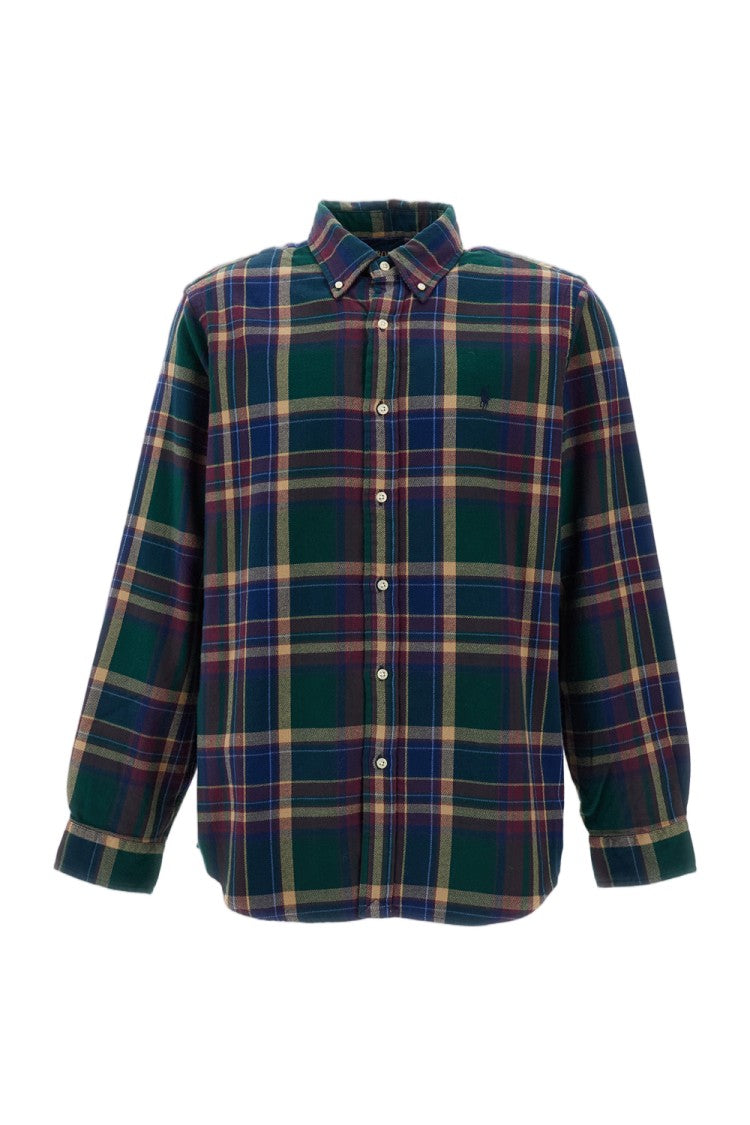 Polo Ralph Lauren Multicolor Check Cotton Flannel Shirt