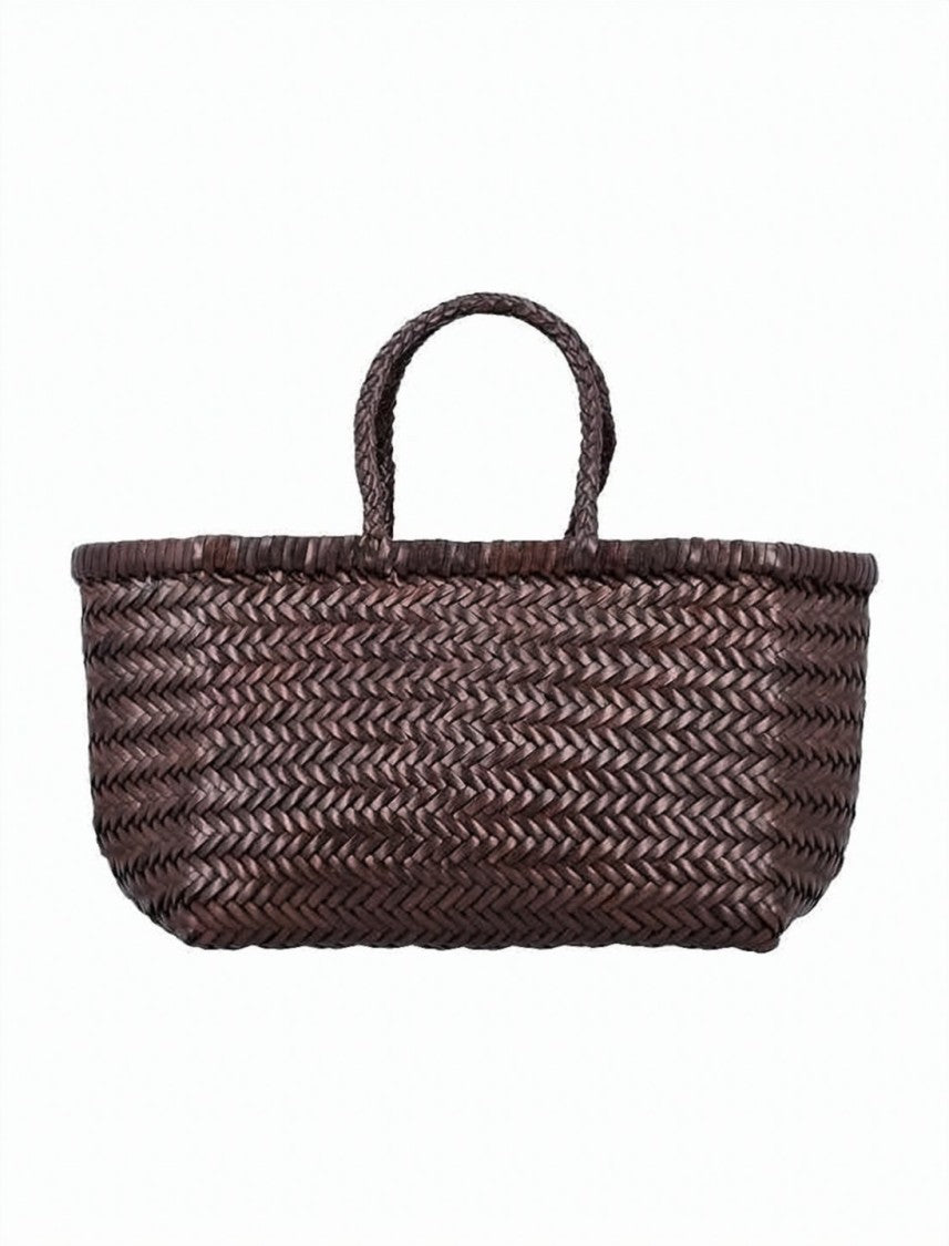 Dragon Diffusion Woven Calf Leather Tote Bag