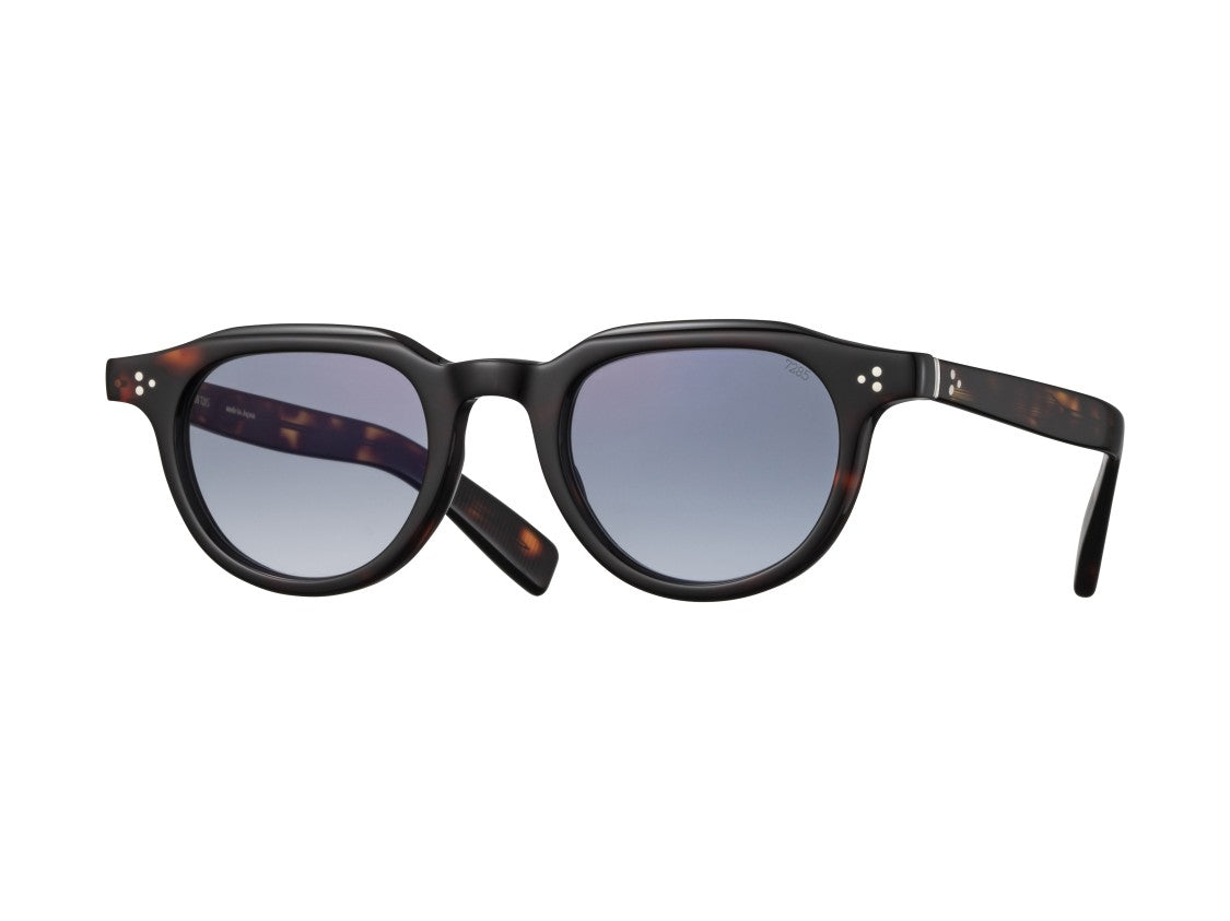 Eyevan Black 340Mr-E Sun Gradient Round Sunglasses