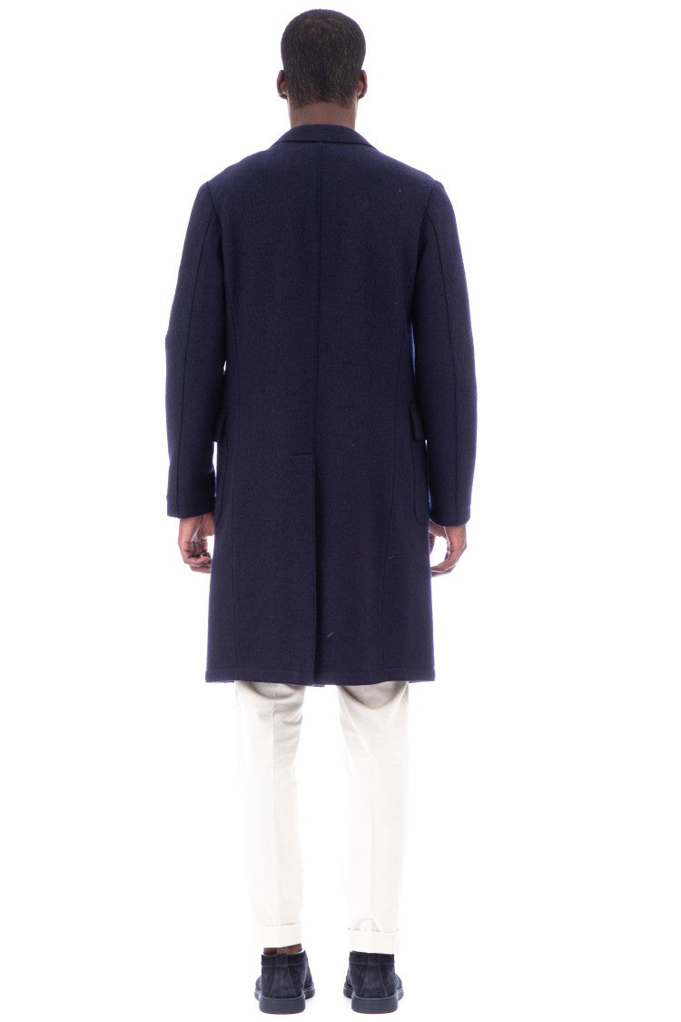 Eleventy Single-Breasted Wool Coat