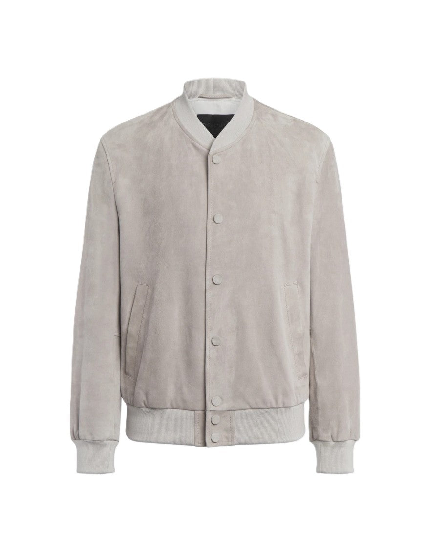 Dondup Soft Suede Jacket And Relaxed Fit
