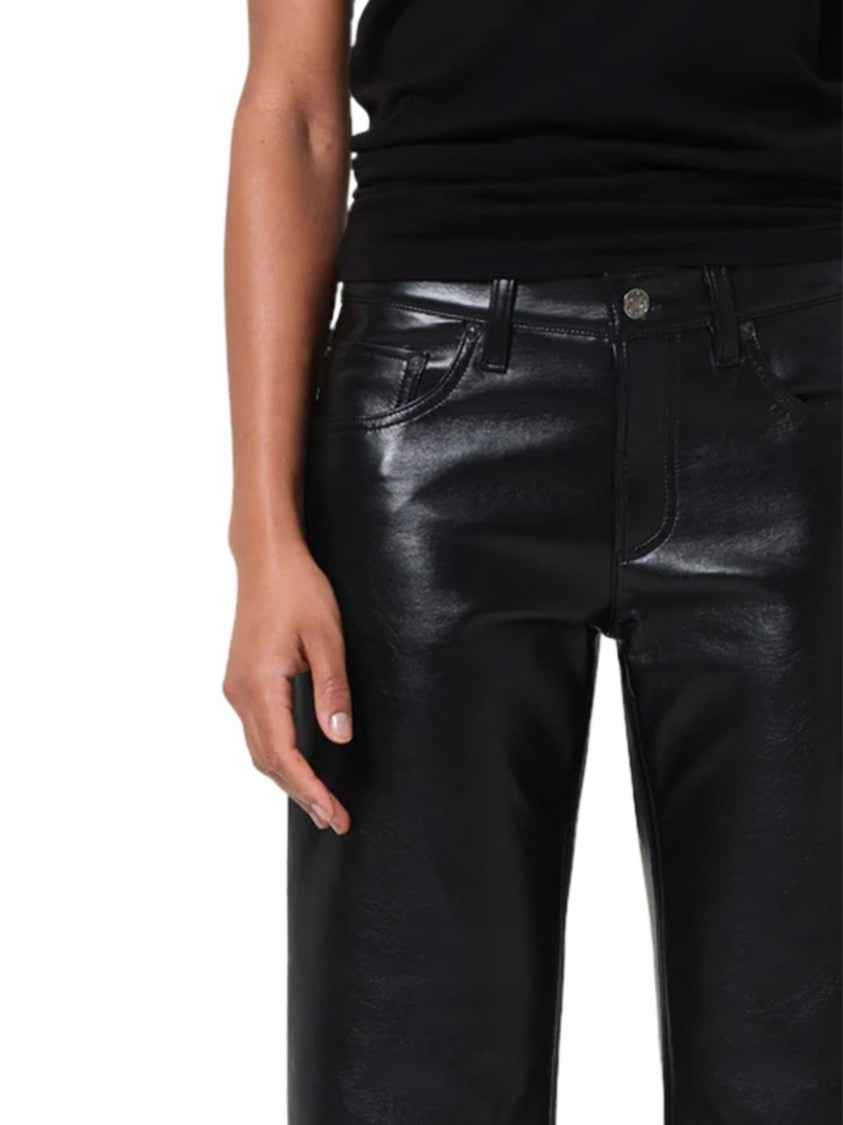 Agolde Slim-Fit Black Denim Jeans