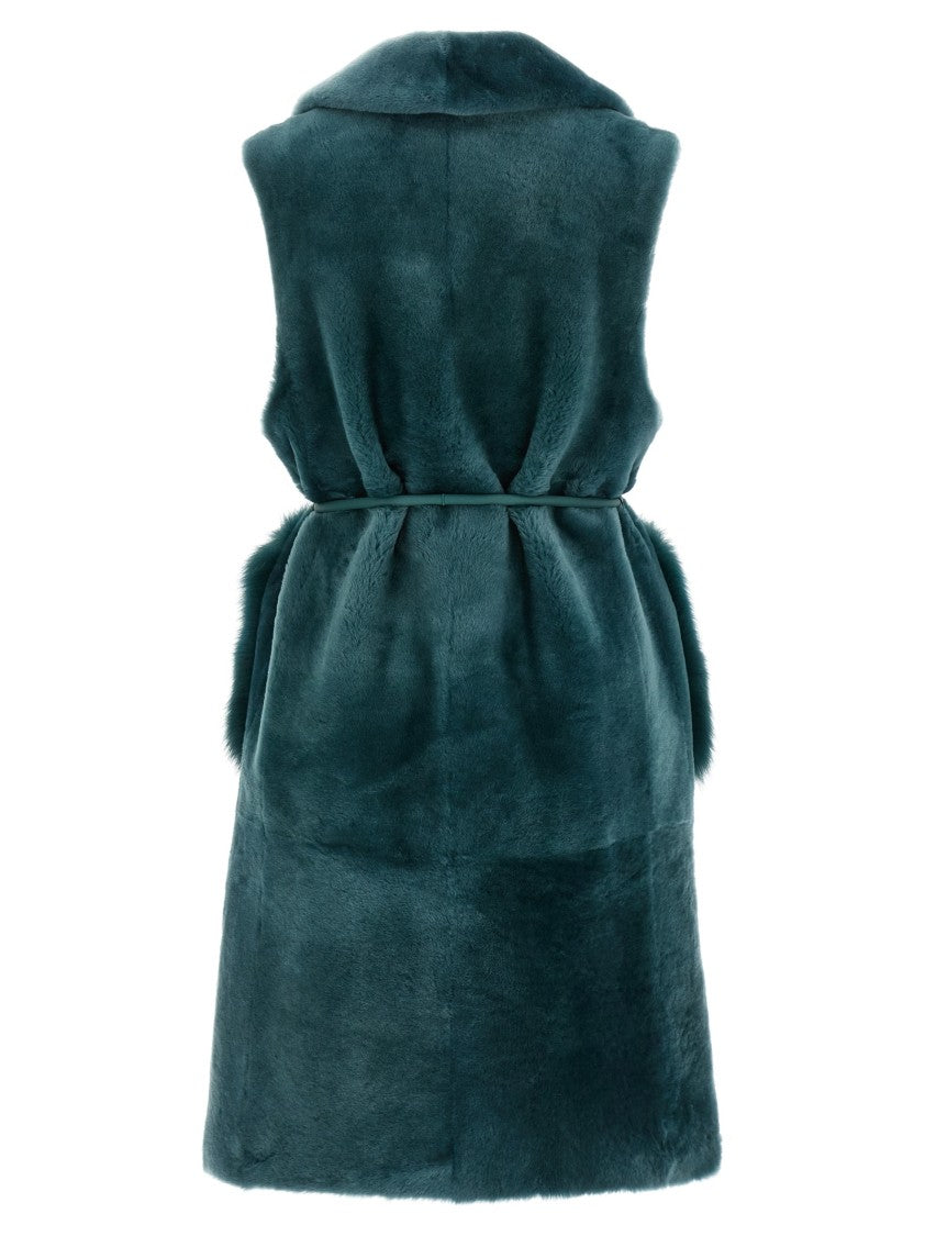 Blancha Merino Straight-Volpe Shadow' Vest