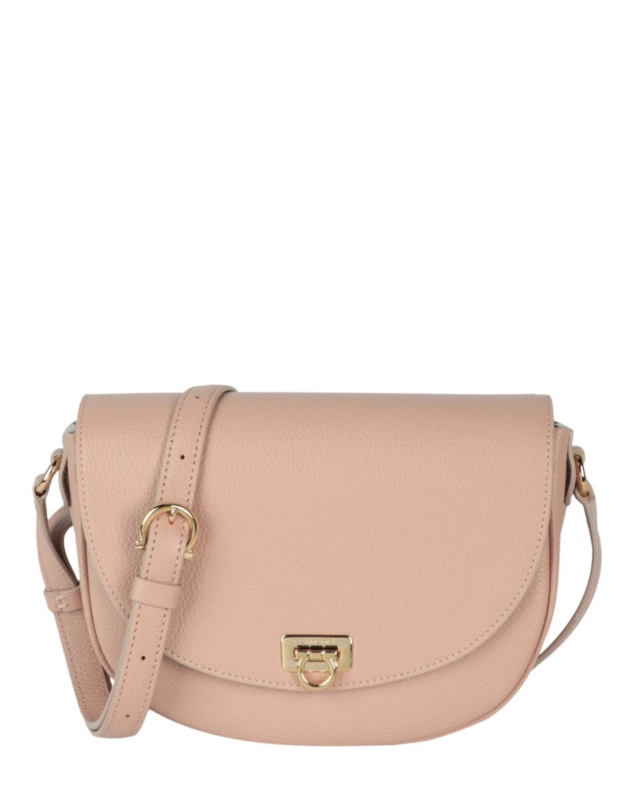 Ferragamo Gancini Buckle Crossbody Bag