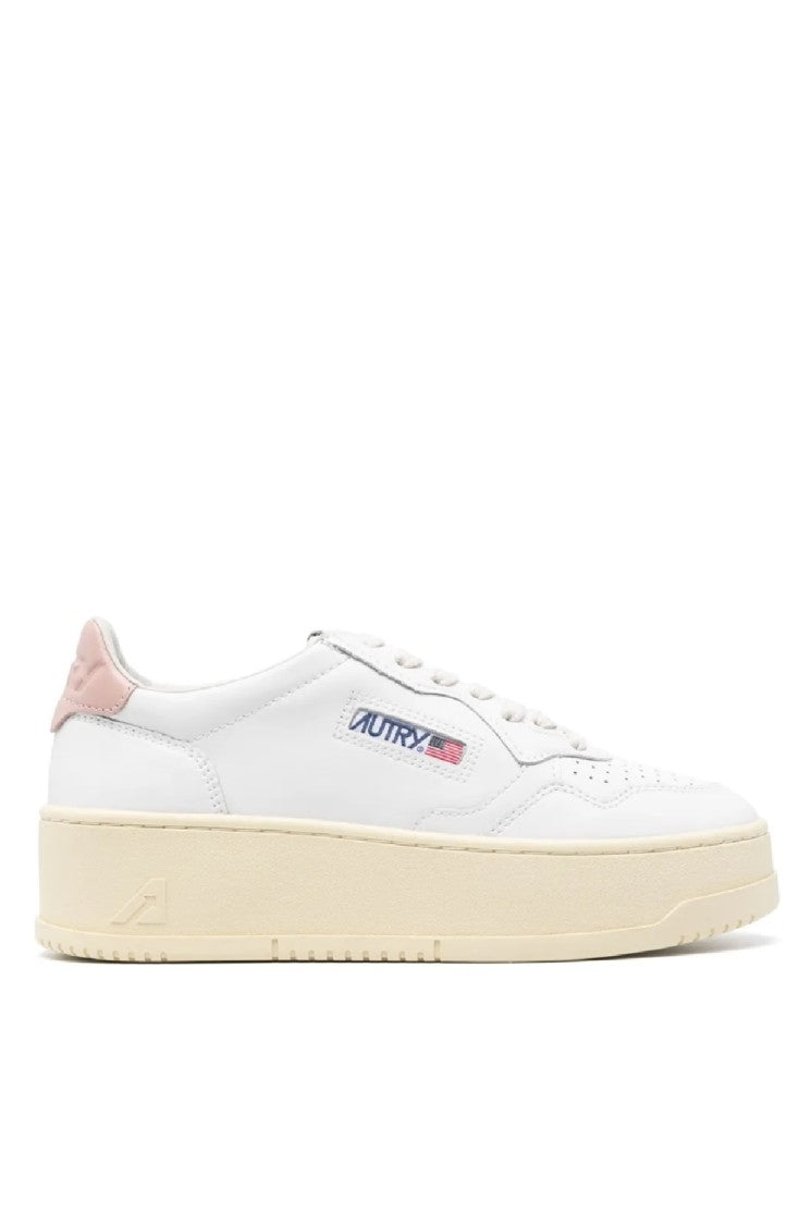 Autry Platform Low-Top Sneakers With Platform Sole
