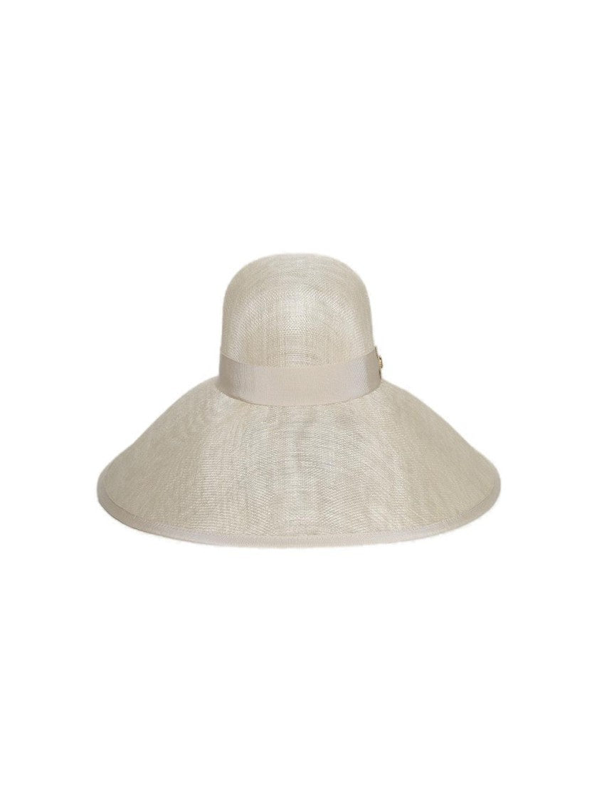 Valentino Garavani Large Brim Sun Hat Cream