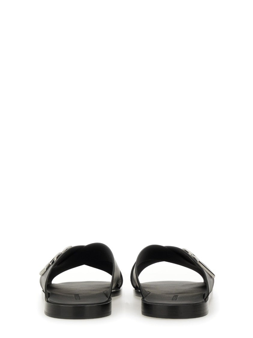 Dolce & Gabbana Leather Sandal