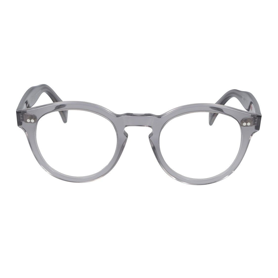 Kador Tony-K Translucent Grey Acetate Eyeglasses With Rounded Frame
