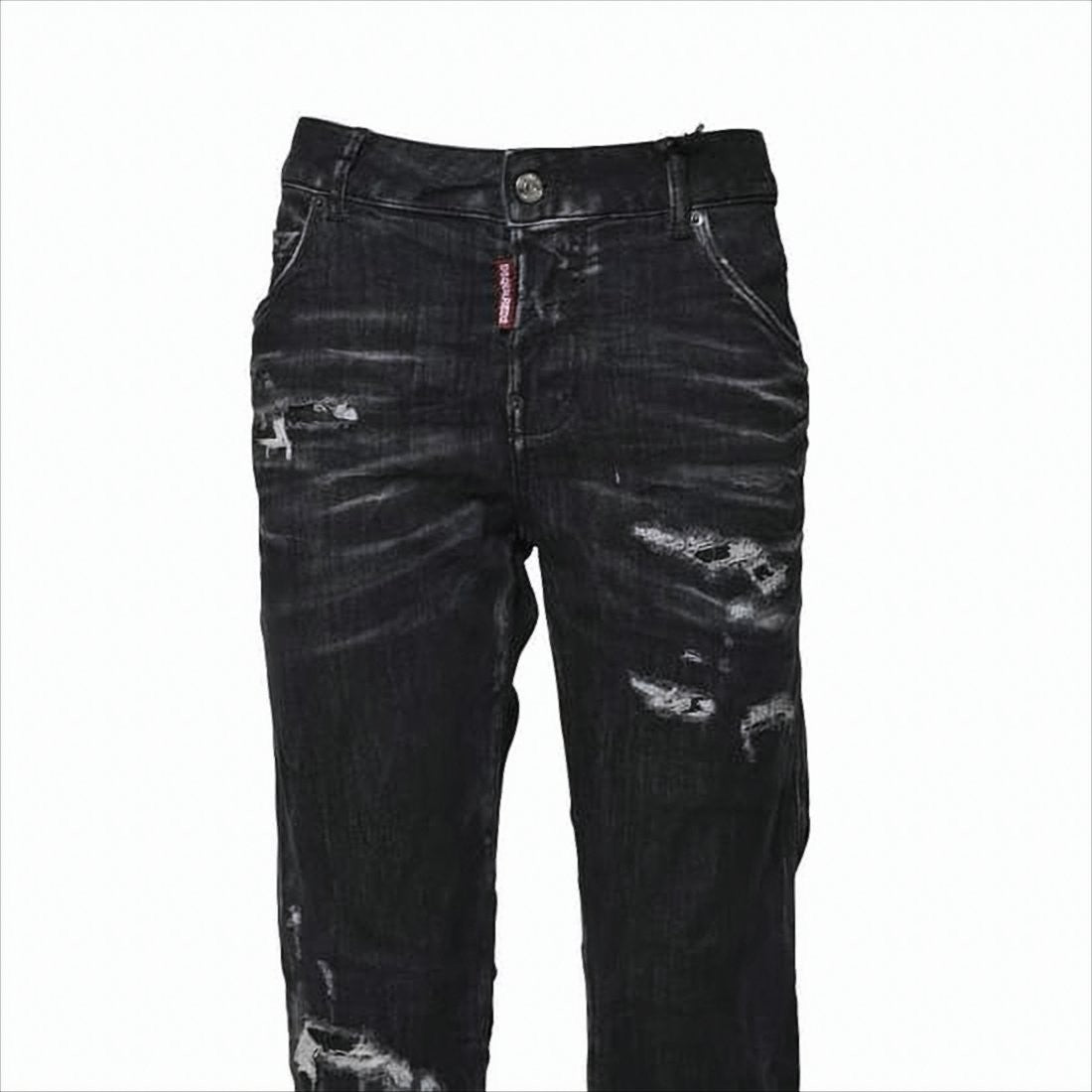 Dsquared2 Distressed Slim-Fit Denim Pants