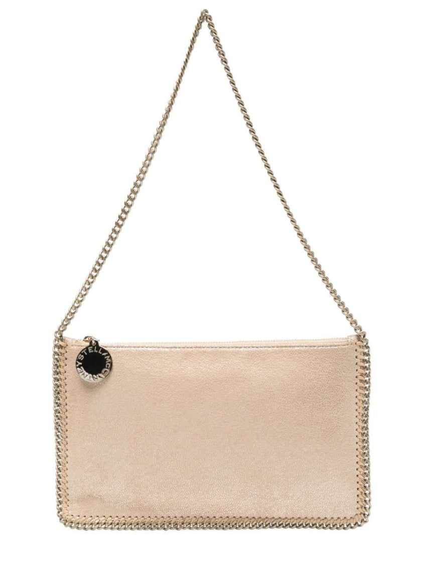 Stella Mccartney Neutrals Falabella Chain Trim Handbag