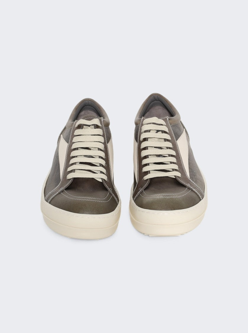 Rick Owens Hollywood Vintage Sneakers Dust And Milk