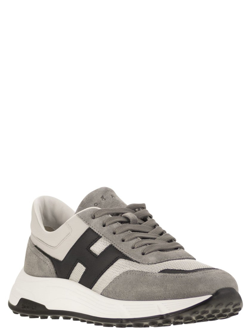 Hogan Hyperlight Trainers With Lateral Oblique H Detail