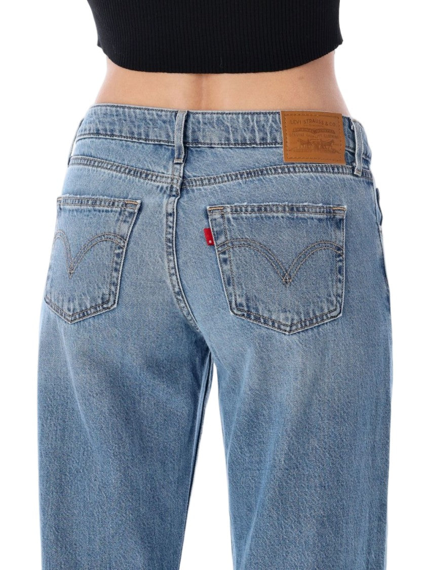 Levi's Blue Relaxed Faded Jeans