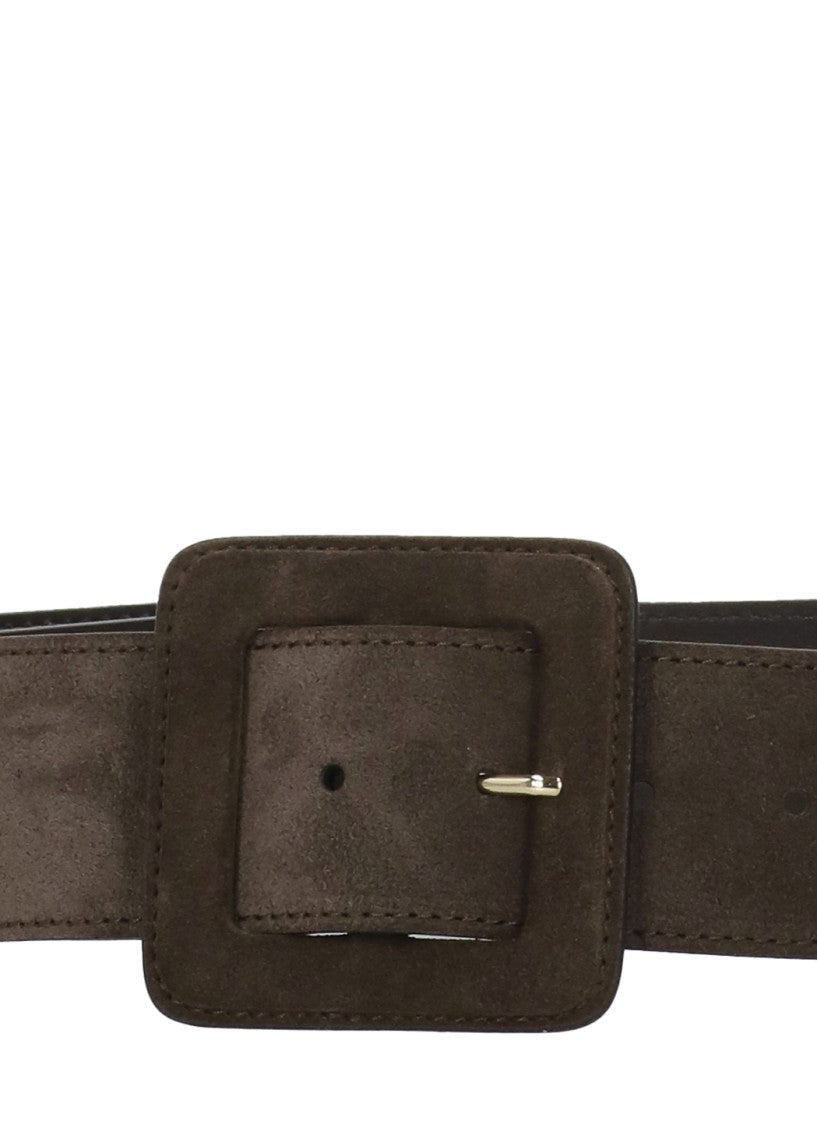 Fabiana Filippi Brown Suede Belt