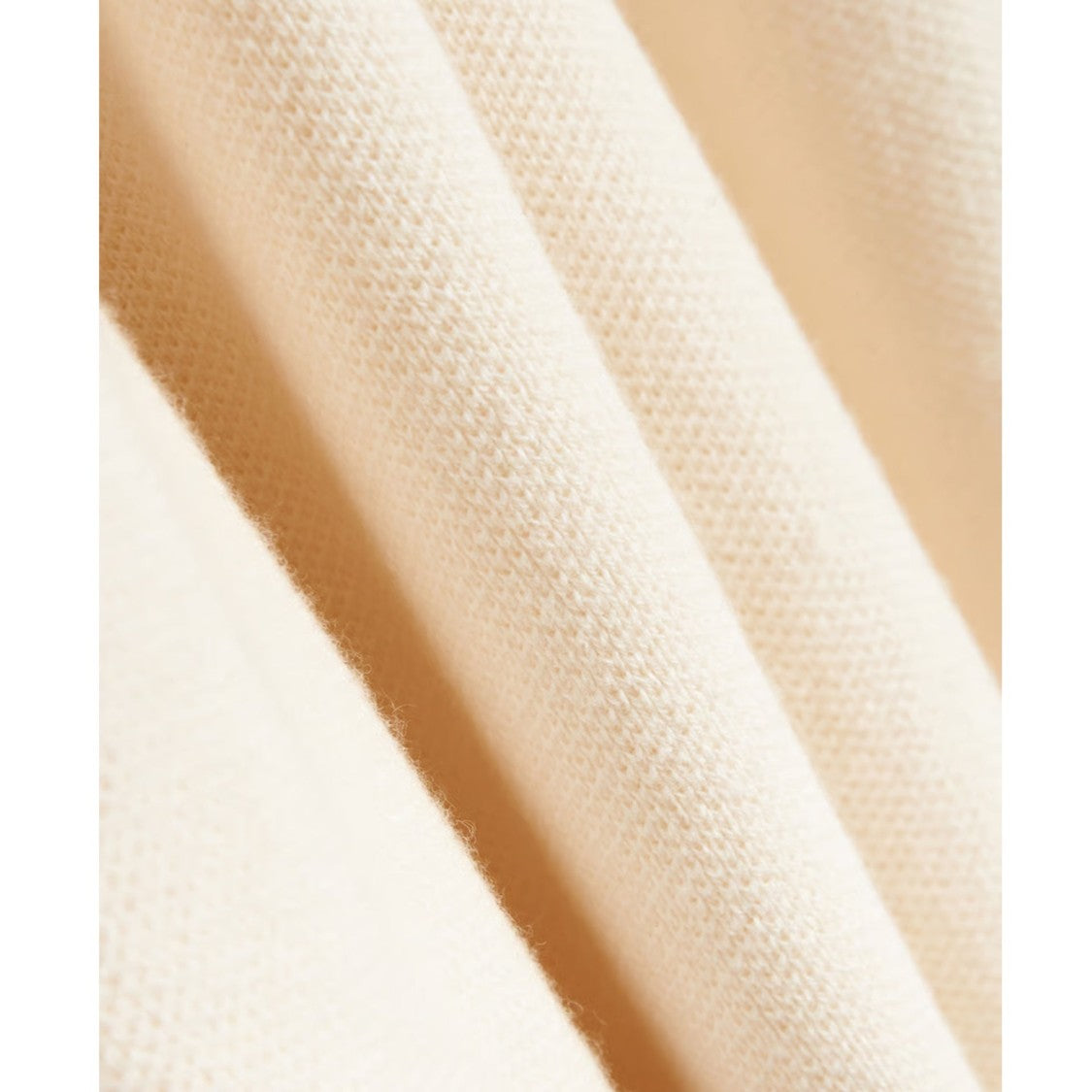 Autry Textured Cotton-Wool Blend Long Sleeve Polo With Embroidered Logo