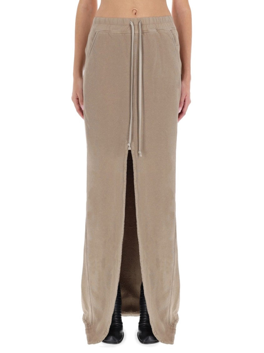 Drkshdw By Rick Owens Long Phileg Pillar Skirt