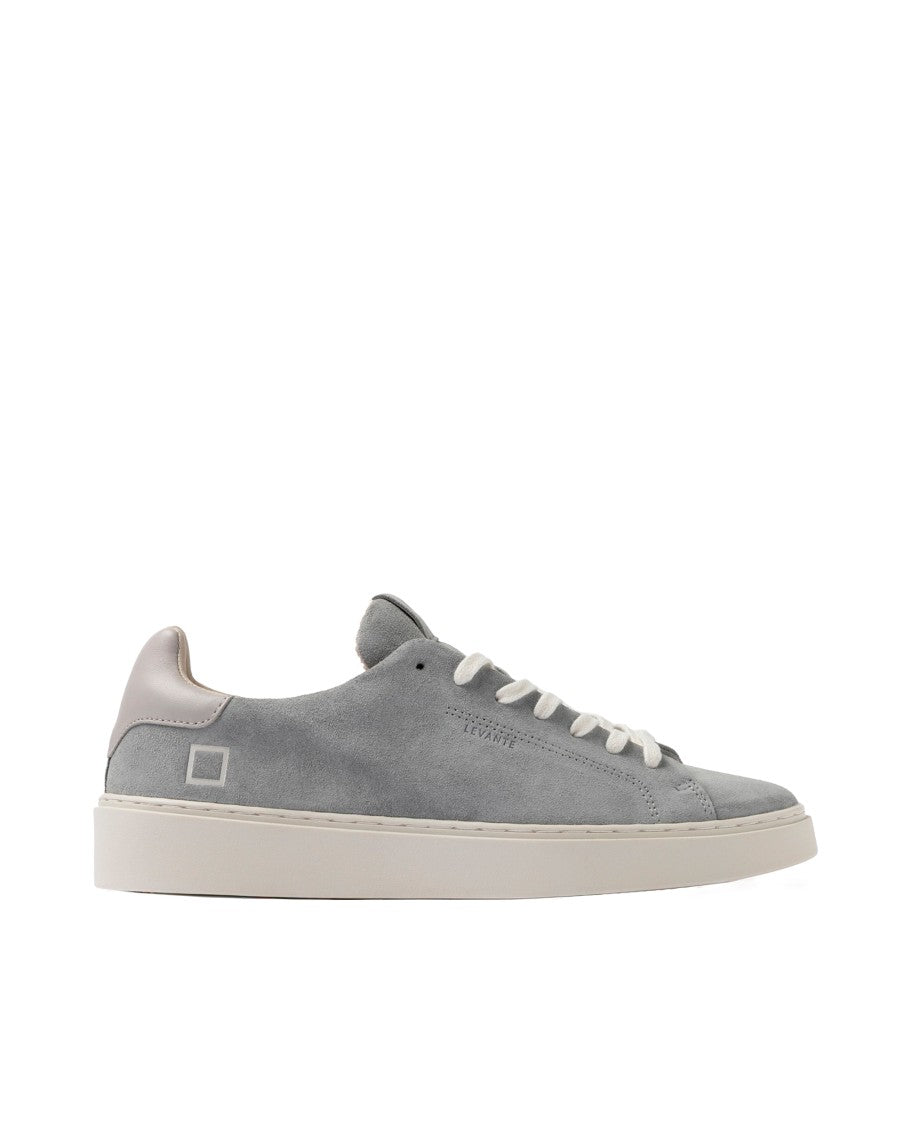D.A.T.E Levante Suede Sneakers In Grey
