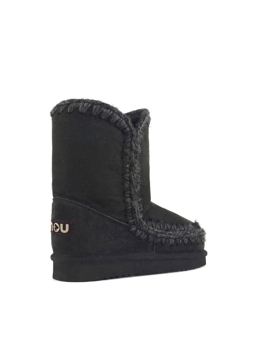 Mou Eskimo Black Ankle Boots