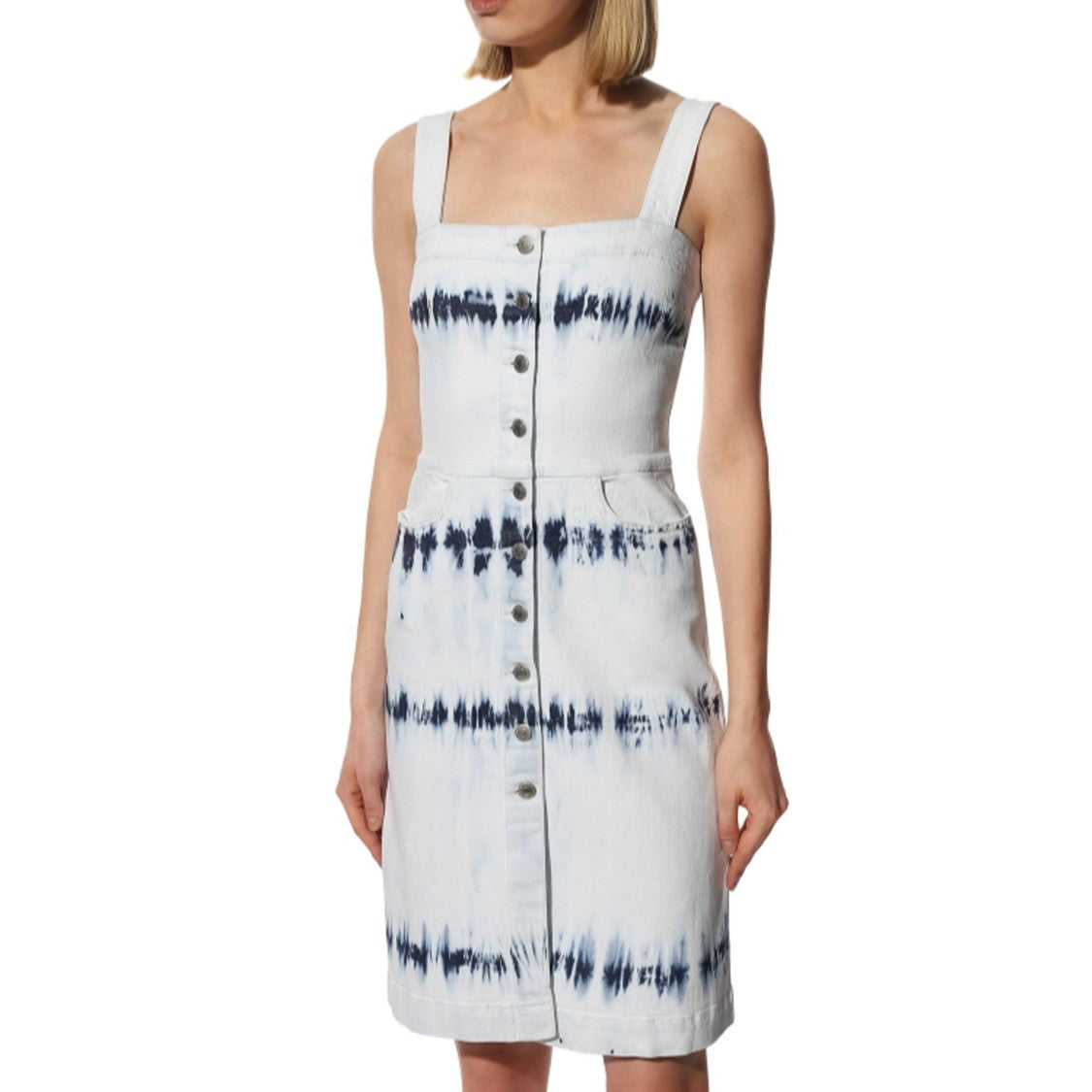 Stella Mccartney Button Front Denim Dress