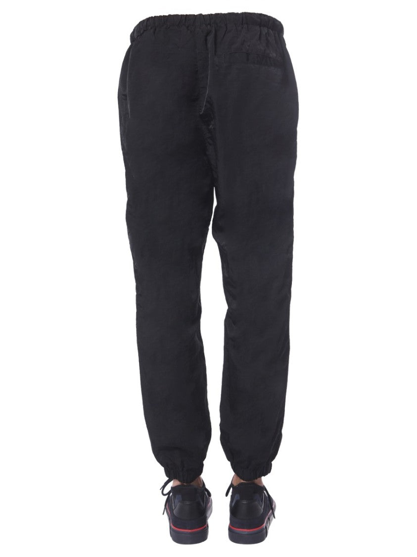 Marcelo Burlon Tapered Black Jogging Pants