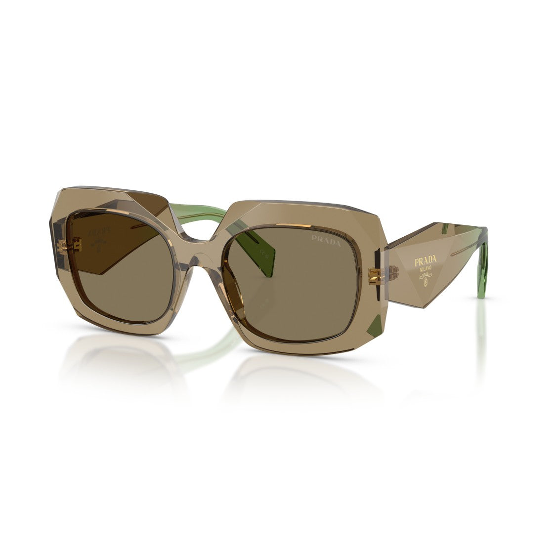 Prada 0Pr B23s Oversized Square Sunglasses