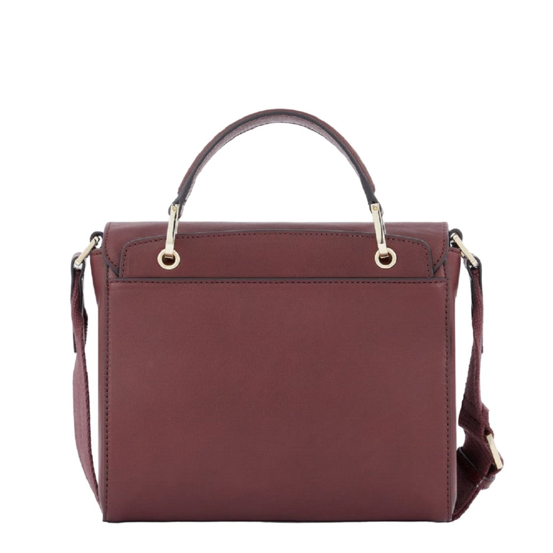 Piquadro Bordeaux Leather Shoulder Bag