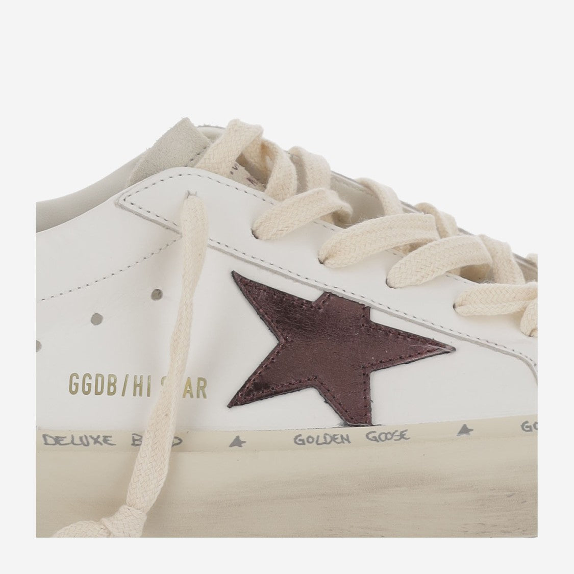 Golden Goose Ball Star Leather Sneakers