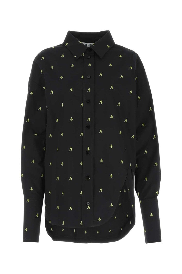 The Attico Embroidered Poplin Diana Shirt