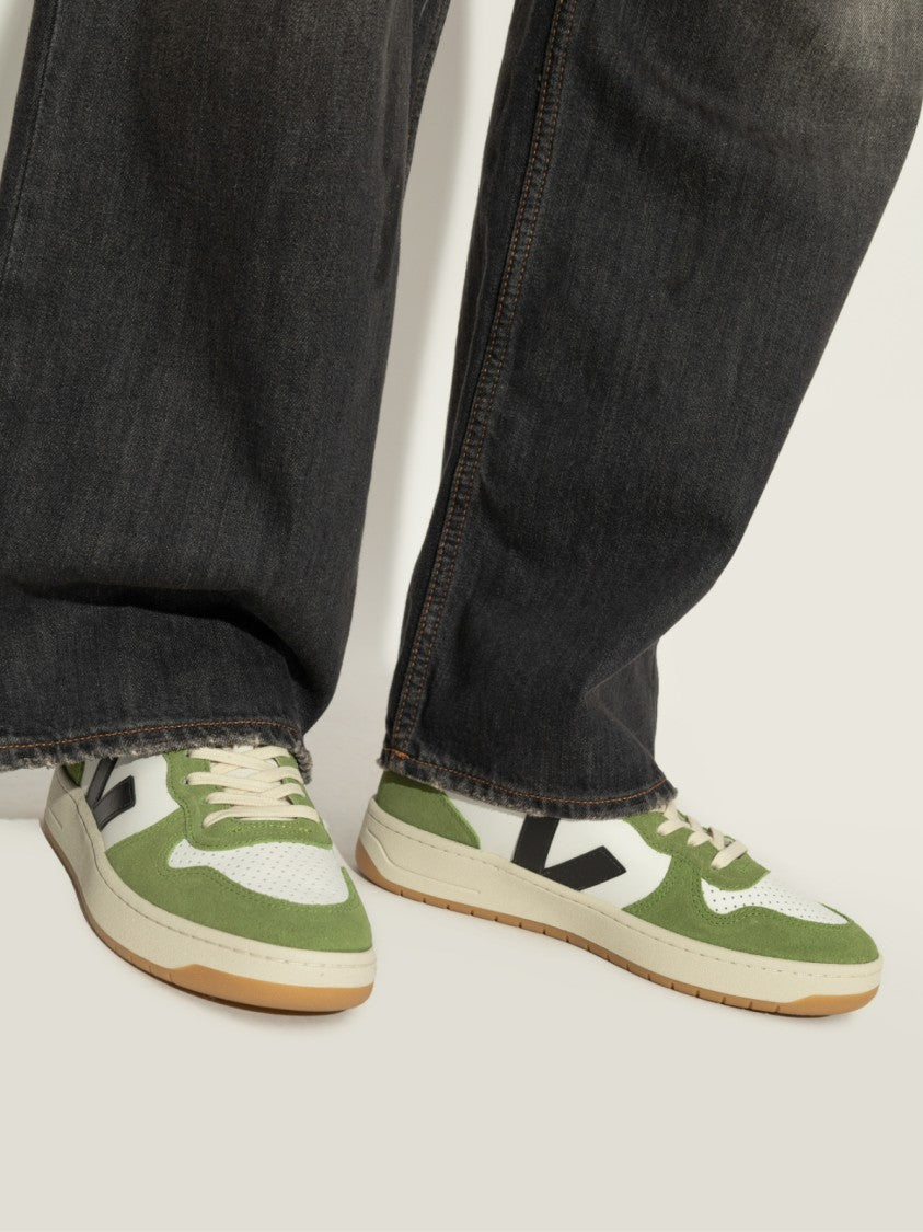 Veja V-10 Prime Leather Sneakers