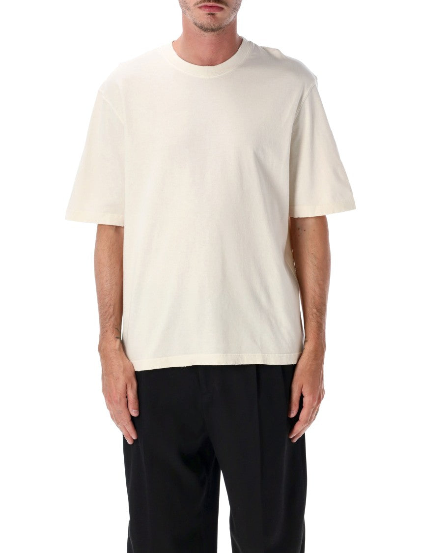 Golden Goose Cotton Jersey T-Shirt With Subtle Logo Detail