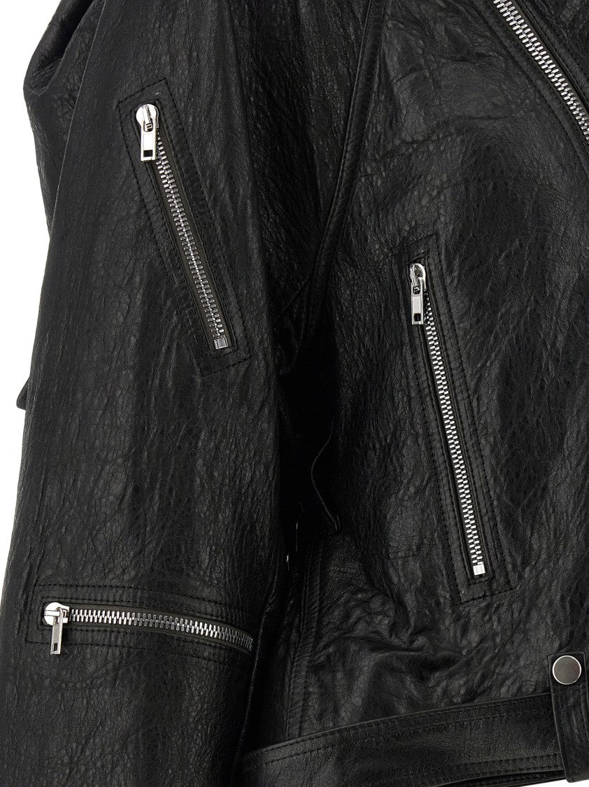Rick Owens 'Cropped Scarf Flight' Jacket