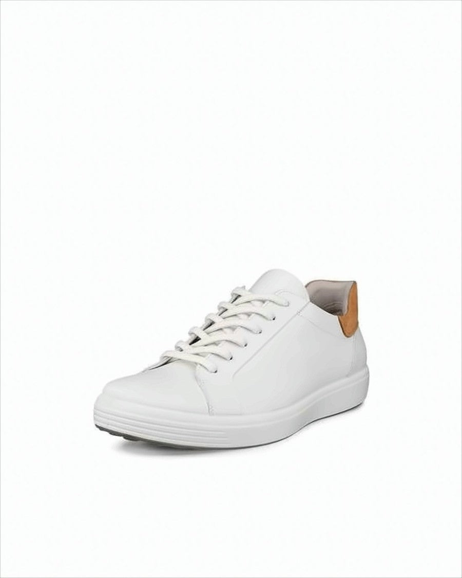 Ecco Low-Top Sneakers With Smooth Leather Upper