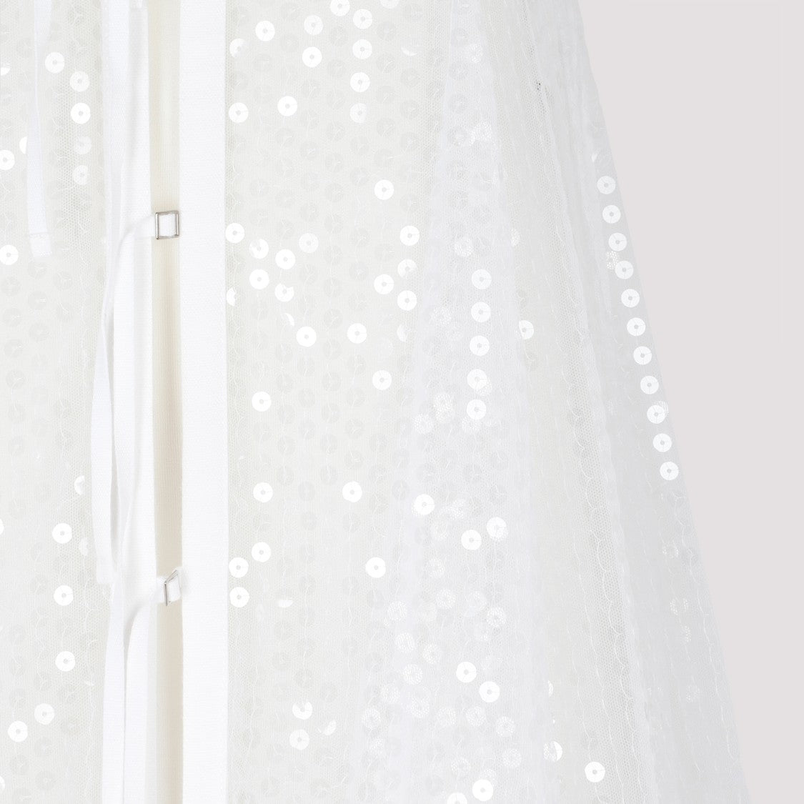 Jacquemus White Dentelle Dress