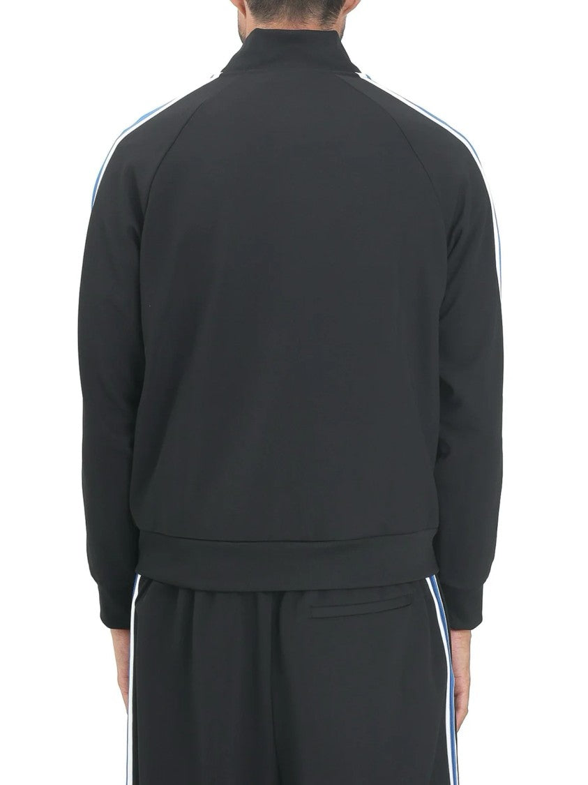 Calvin Klein Jeans Black Polyester-Blend Zip Hoodie