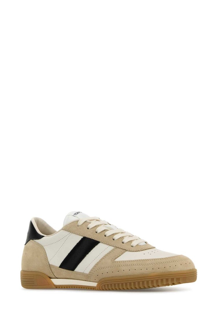 Tom Ford Multicolor Leather And Suede Terence Sneakers