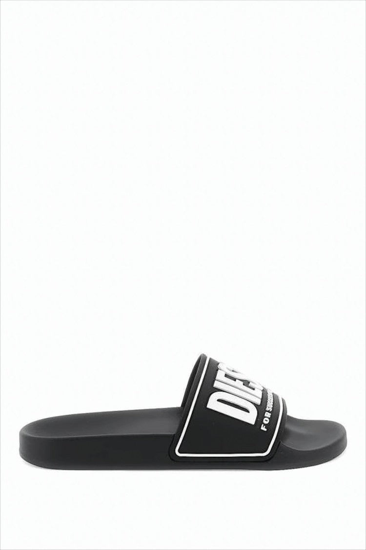 Diesel Contemporary Rubber Slide Sandal