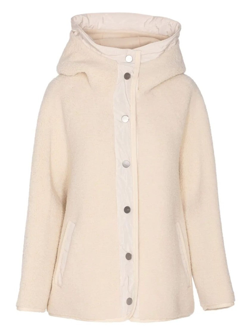 Pinko `Capperi` Faux Fur Caban