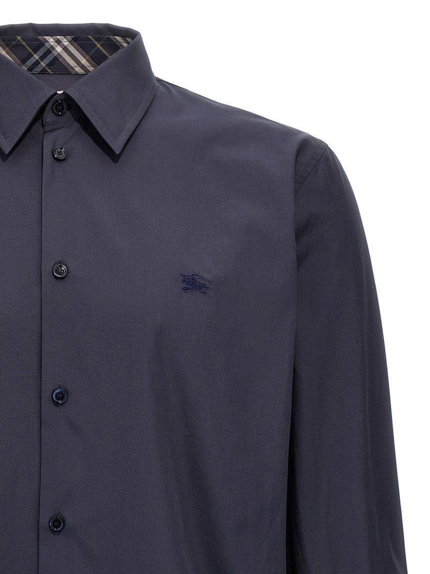 Burberry Logo Embroidery Shirt