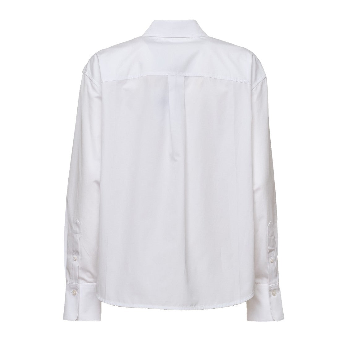 Victoria Beckham Ellys Embroidered Short White Shirt