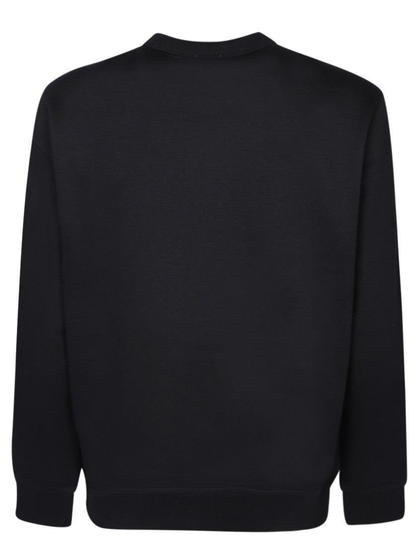 Burberry Black Cotton Sweatshirts