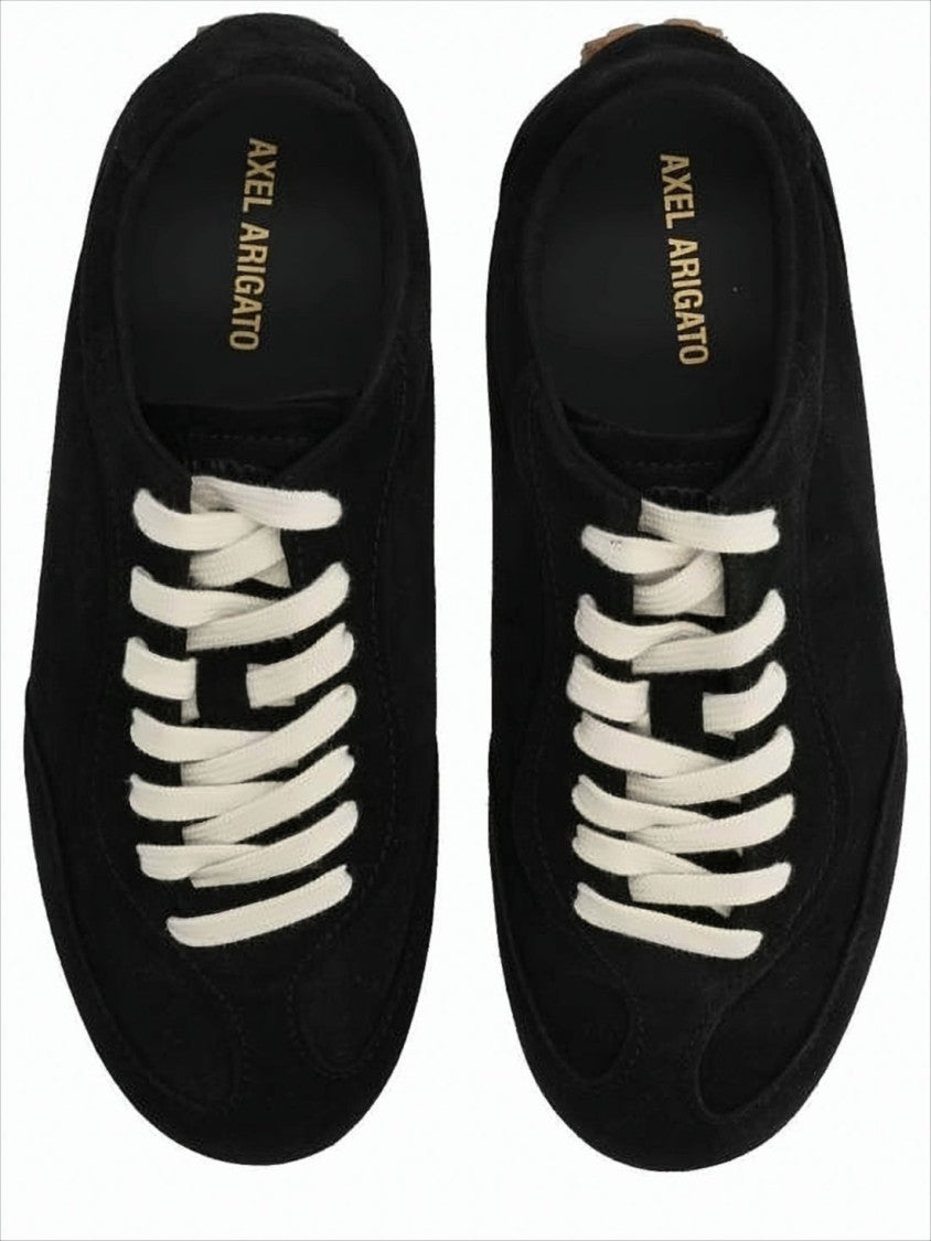 Axel Arigato Suede Low-Profile Sneakers With Textured Sole