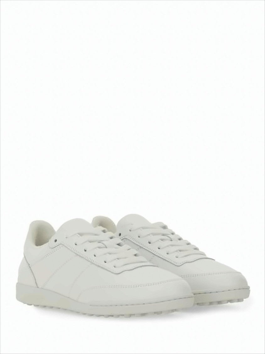 A.P.C. White Sneakers With Textured Rubber Sole